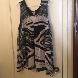 Sleeveless top